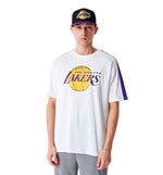 Camiseta M/C Casual New Era Nba Colour Block Os Tee Loslak
