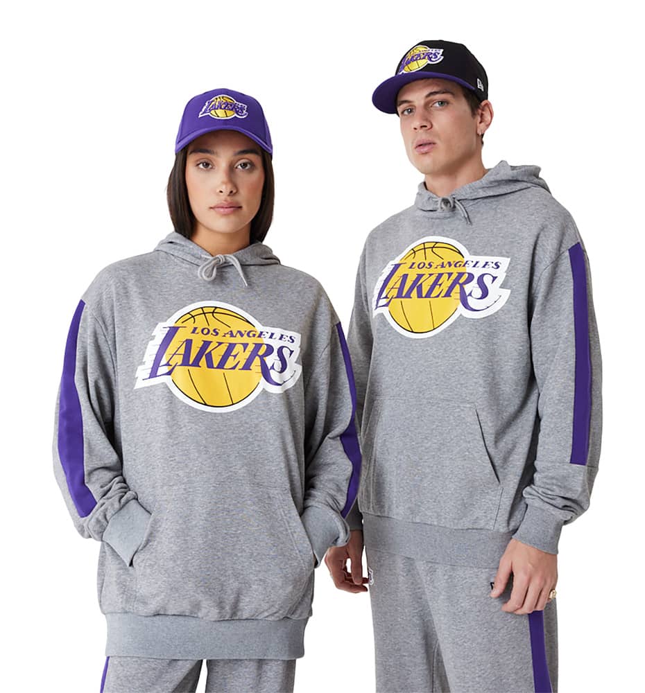 Hoodie Sudadera Capucha Casual_NEW ERA Nba Colour Block Os Hoody Loslak