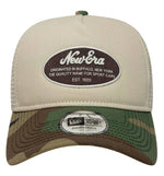 New Era Oval Patch Camo Trucker Casual Cap Newera