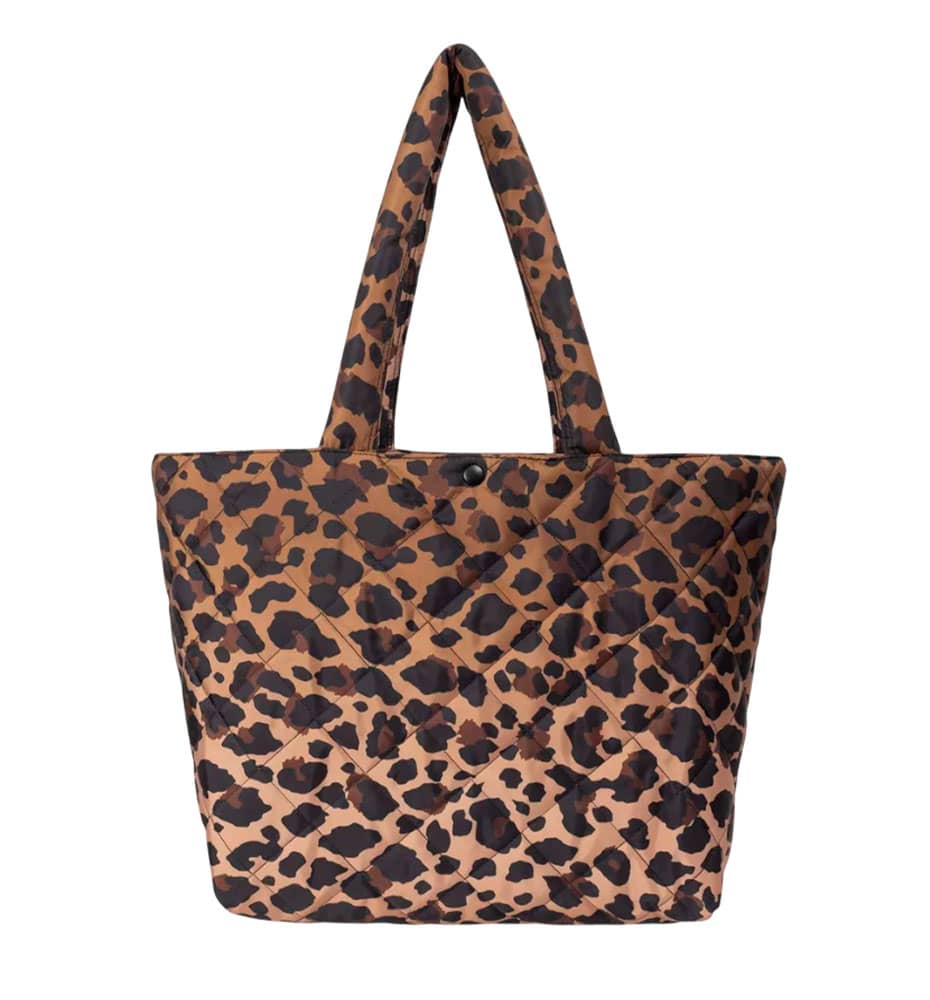 NEW ERA Leopard Quilted Tote Bag Neyyan