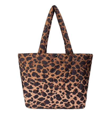 Bolso NEW ERA Leopard Quilted Tote Bag Neyyan