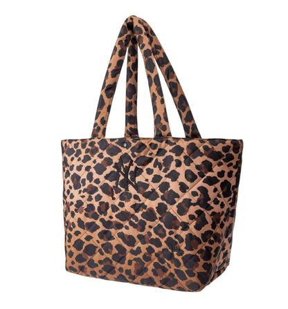 Bolso NEW ERA Leopard Quilted Tote Bag Neyyan