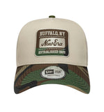 New Era Casual Cap / Visor, New Era Camo Patch Eframe