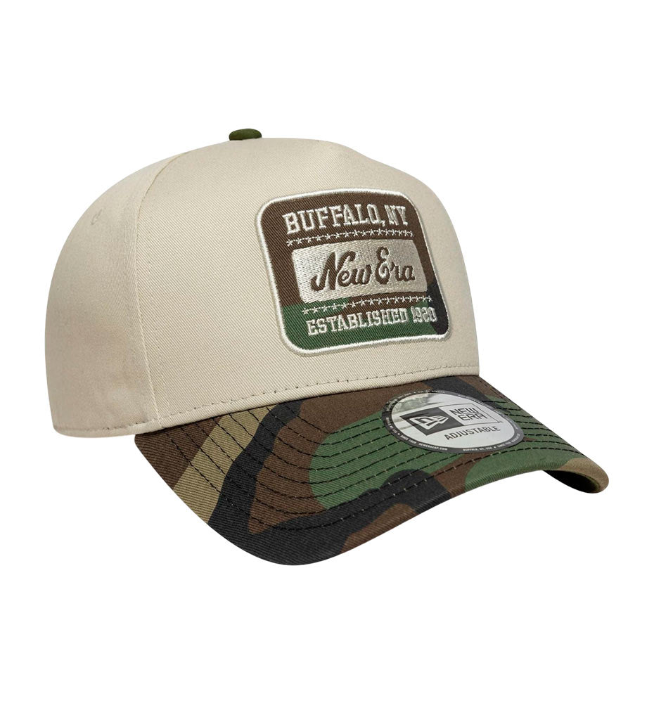 Men's Casual Cap_NEW ERA Camo Patch Eframe