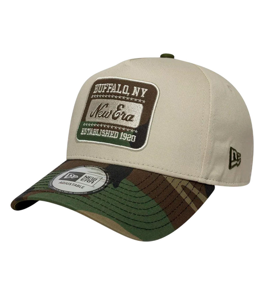 Men's Casual Cap_NEW ERA Camo Patch Eframe