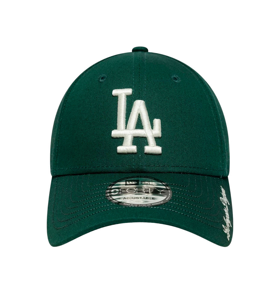 Men's Casual Cap_NEW ERA Visor Script 9FORTY LA Dodgers