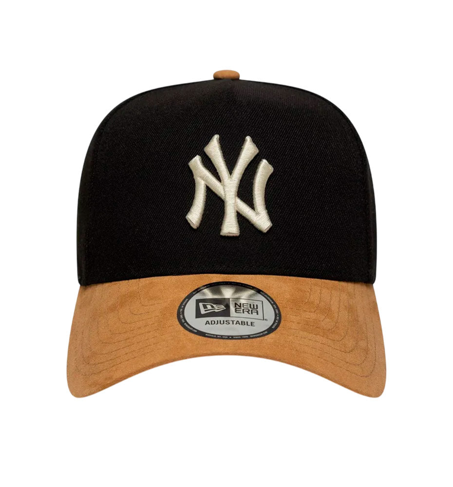 Men's Casual Cap_NEW ERA Suede Visor Eframe NY Yankees