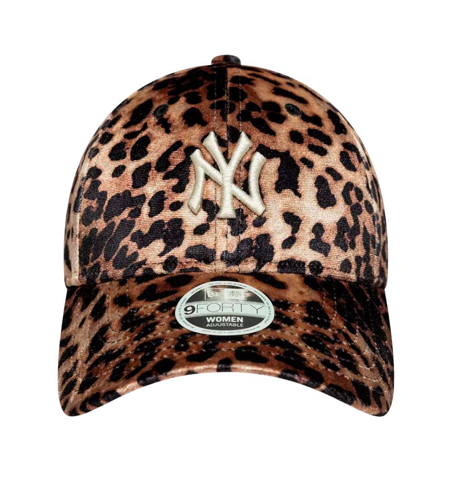 Women's Casual Cap_NEW ERA Leo Velour 9FORTY NY Yankees