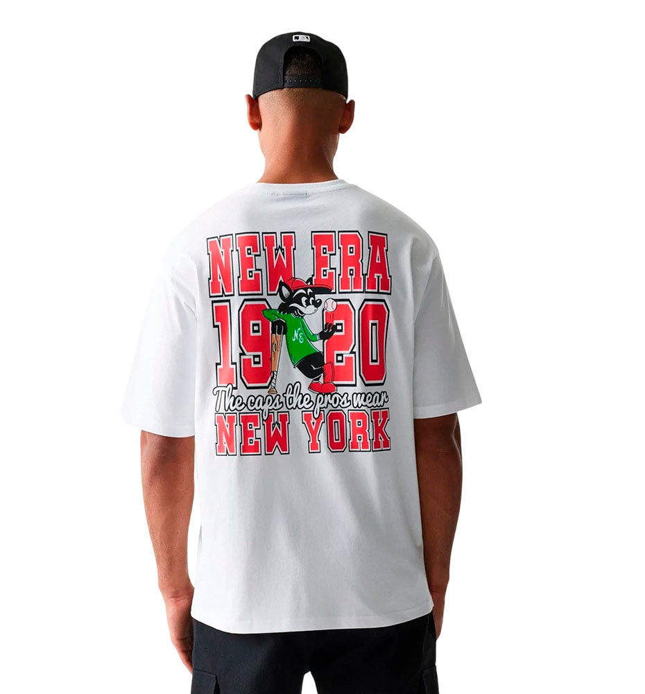 New Era Ne Character Graphic Casual T-Shirt