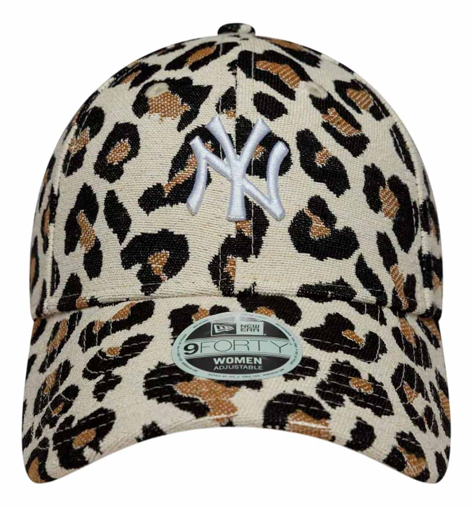 New Era Women's Leopard Midi 9forty Neyyan Casual Cap/Visor
