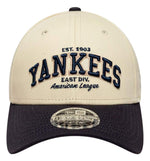 New Era Wordmark 9FORTY NY Yankees Casual Cap