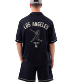 Camiseta Casual New Era Grphc Revere  LA Dodgers