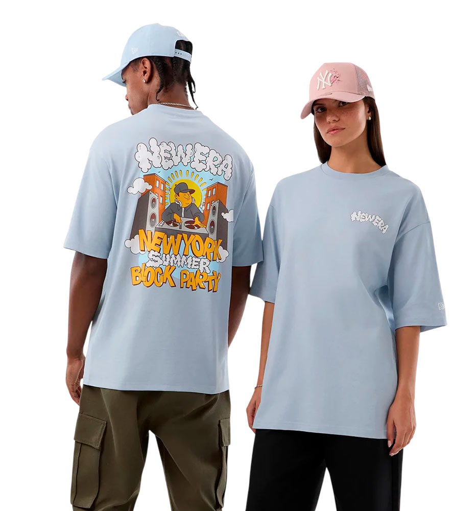 New Era Fun Graphic Casual T-Shirt
