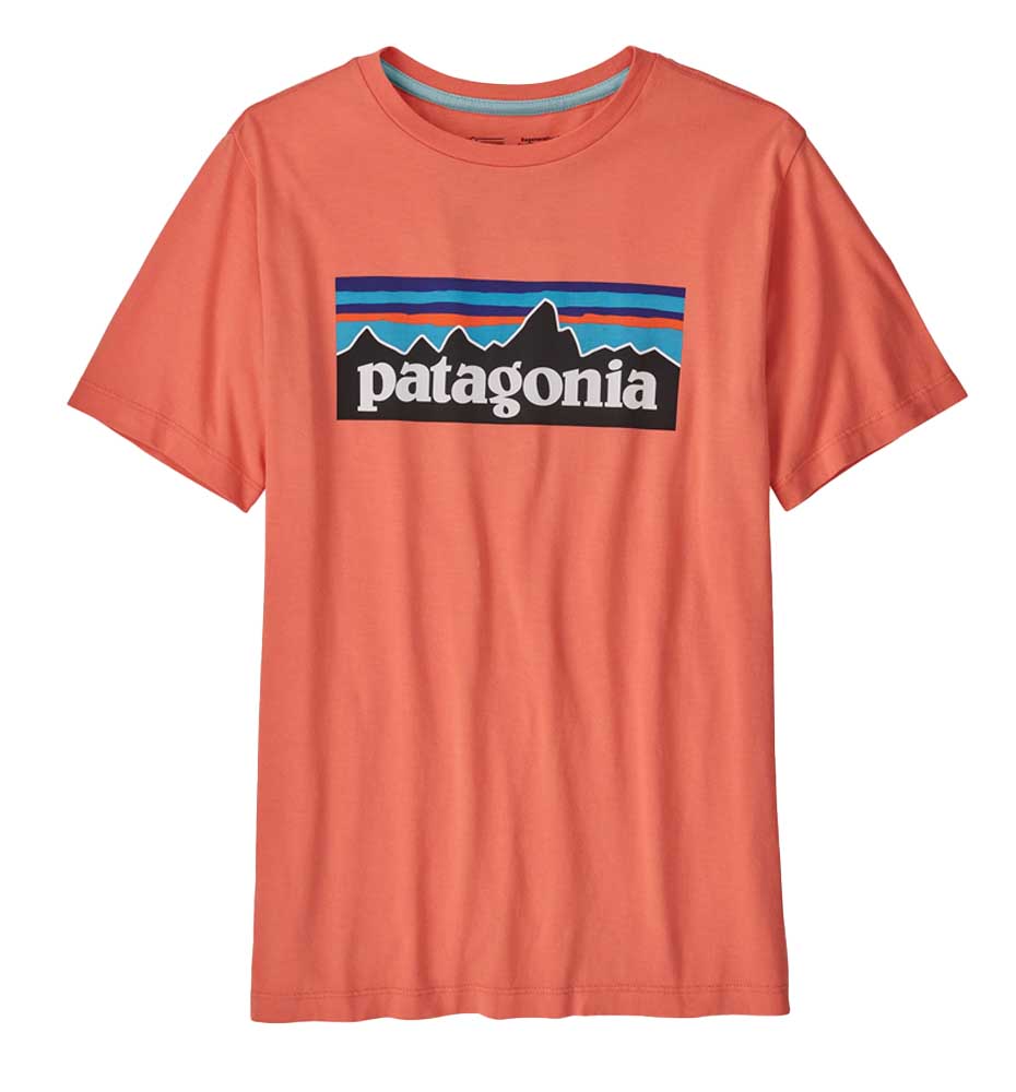 Camiseta para niño Outdoor_Unisex_PATAGONIA P-6 Logo T-shirt