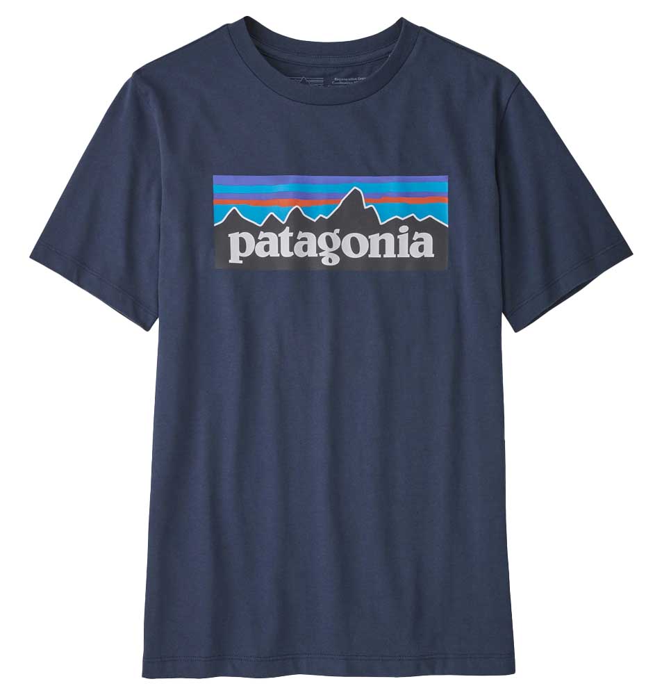 Camiseta para niño Outdoor_Unisex_PATAGONIA P-6 Logo T-shirt