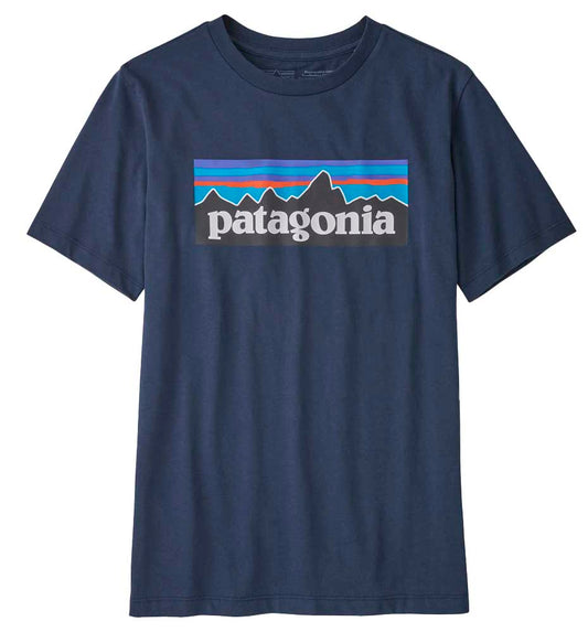 Children's T-shirt Outdoor_Unisex_PATAGONIA P-6 Logo T-shirt