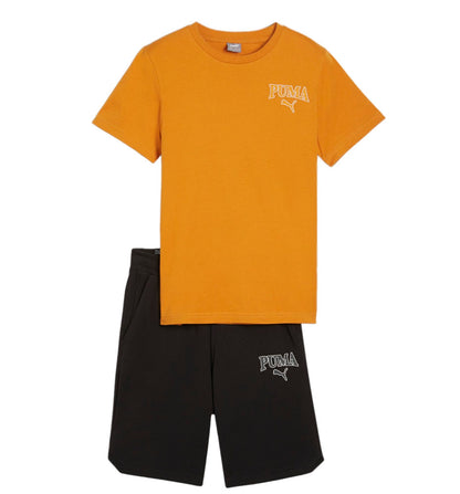 Set - Short &amp; Shirt Casual_Child_Puma Squad Short Set B