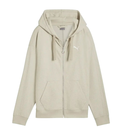 Hoodie Sudadera Capucha Casual_Mujer_PUMA Her Full-zip Hoodie