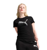 T-shirt M/C Casual Puma Ess Metallic Tee