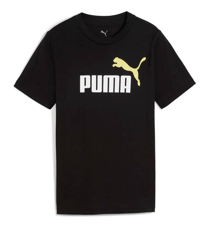 Camiseta M/c Casual_Niño_PUMA Ess 2 Color No.1 Logo Tee B