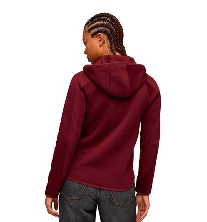 Hoodie Sudadera Capucha Casual_Mujer_PUMA Evostripe Full-zip Hoodie Dk