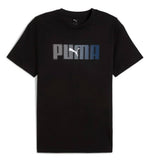 Camiseta M/C Casual Puma Ess Logo Lab Tee
