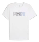 Camiseta M/C Casual Puma Ess Logo Lab Tee