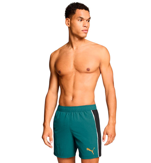Puma Swim Men's Crinkle T7 Swim Trunks