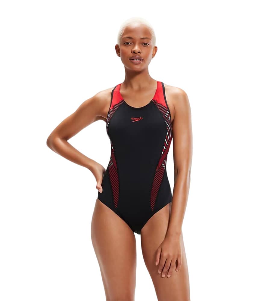 Swimming Swimsuit_Women_SPEEDO Womens Placement Laneback