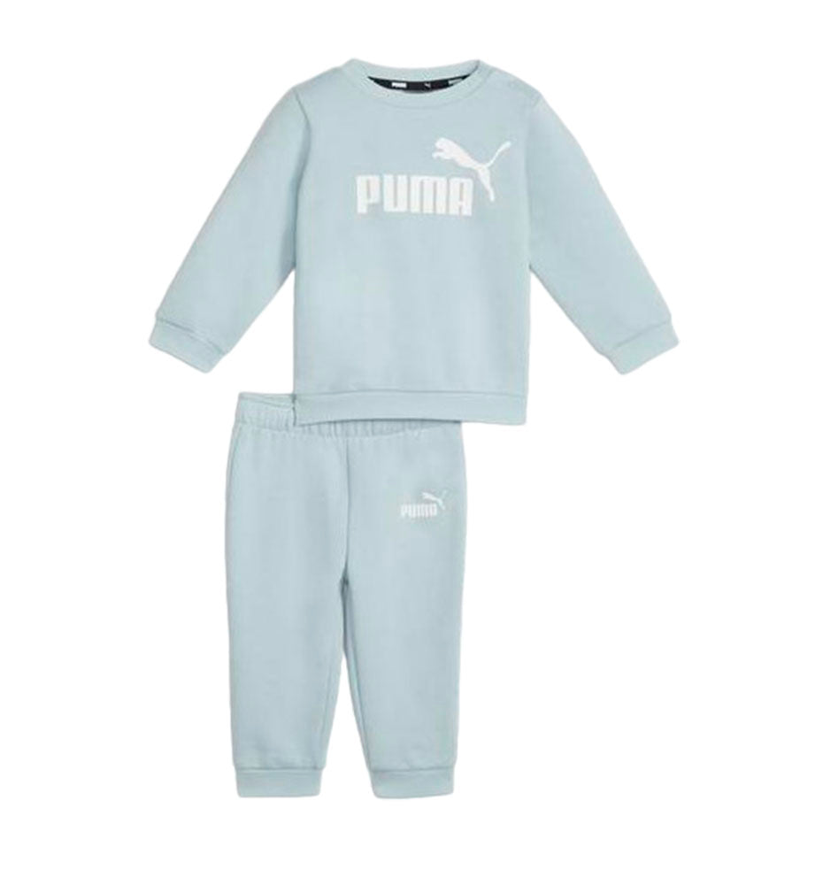 Conjunto - Short & Shirt Casual_Bebe_PUMA Minicats Ess Crew Jogger Fl