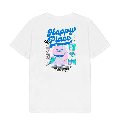 Camiseta Casual_Hombre_KAOTIKO Washed Happy Place