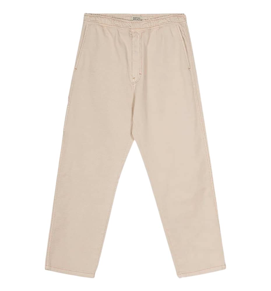 Casual Pants_Unisex_KAOTIKO Carpenter New Ivory