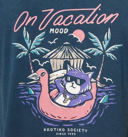 Camiseta Casual_Unisex_KAOTIKO Washed On Vacation