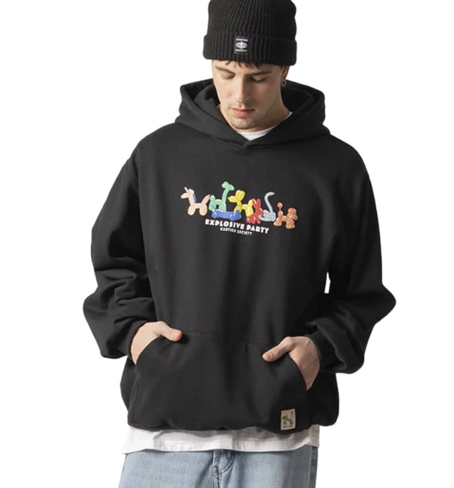 Hoodie Sudadera Capucha Casual_Hombre_KAOTIKO Sud. Cap. Explosive Party