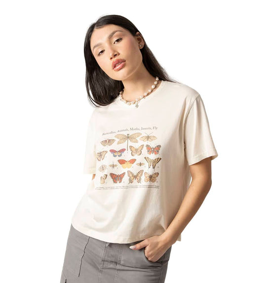 Camiseta M/c Casual_Mujer_KAOTIKO M/c Washed Butterflies