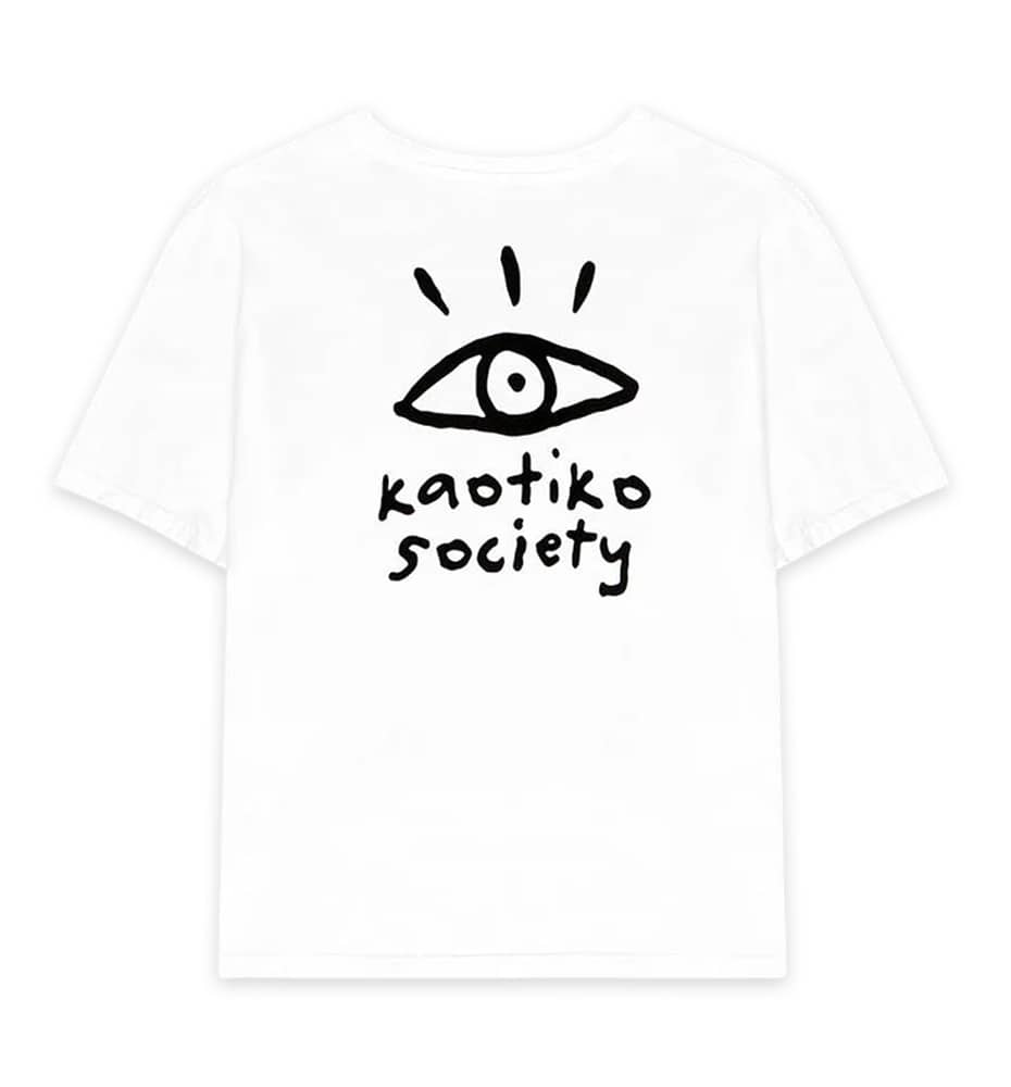 Camiseta M/c Casual_Mujer_KAOTIKO Washed Boy Eye