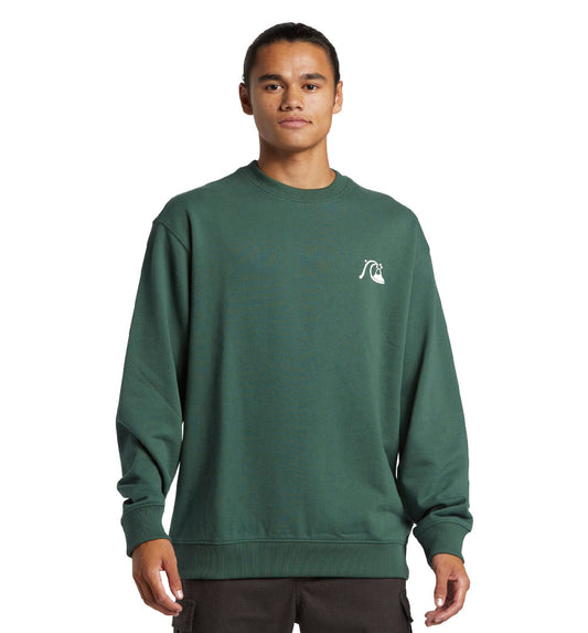 QUIKSILVER Dna Bubble Logo Crew Men's Casual Sweatshirt