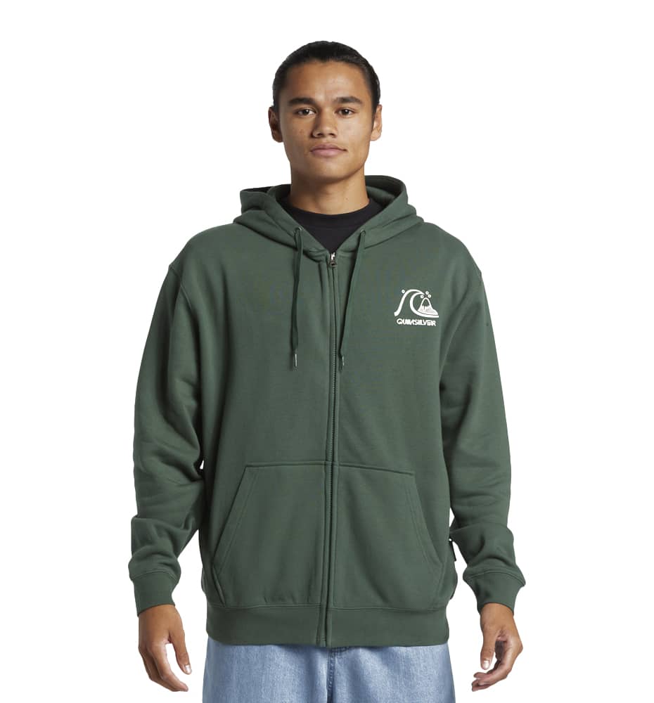 Hoodie Sudadera Capucha Casual_Hombre_QUIKSILVER Graphic Zip Hoodie