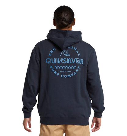 Hoodie Casual Hooded Sweatshirt_Men_QUIKSILVER Graphic Zip Hoodie