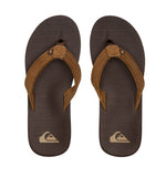 Quiksilver Carver Suede Core Bathroom Flip Flops