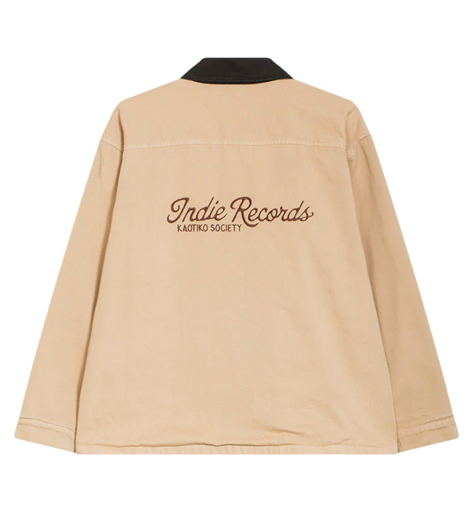 Sudadera Casual Kaotiko Twill Shirt Indie Records