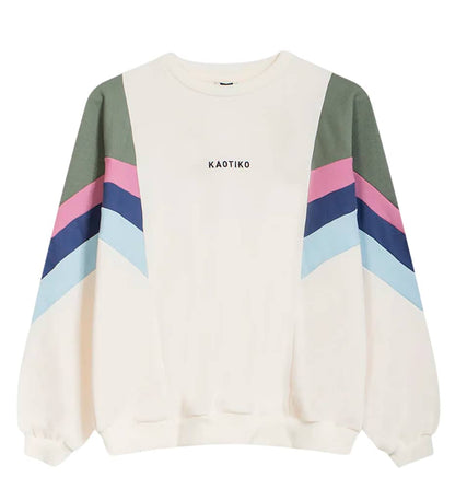 Sudadera Casual_Mujer_KAOTIKO Crew Ginger