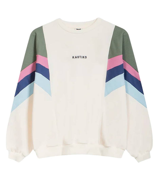 Sudadera Casual_Mujer_KAOTIKO Crew Ginger