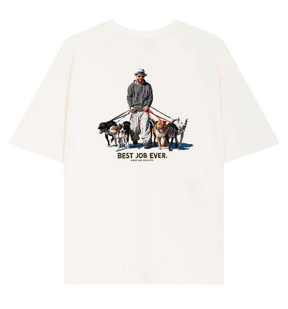 Camiseta Casual_Unisex_KAOTIKO Best Job Ever