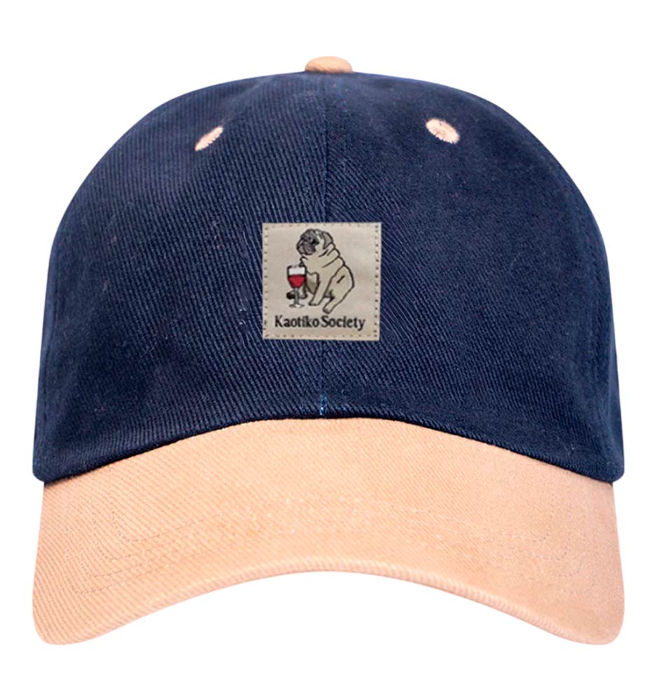 Gorra Casual Kaotiko Snapback 6 Panels Wine Dog