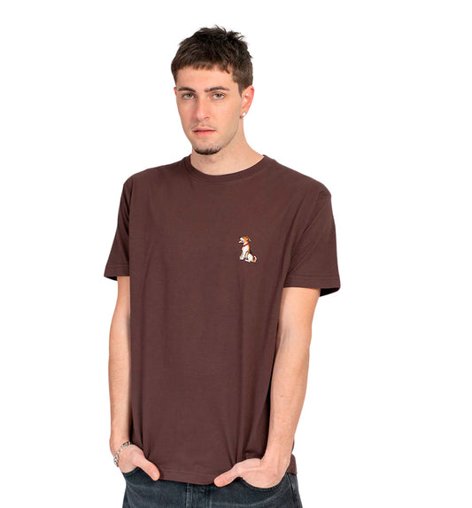 Camiseta Casual Kaotiko Bulldog Posy