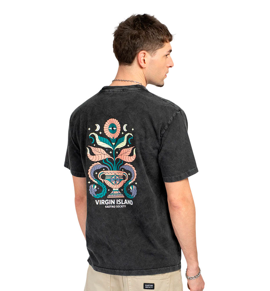 Camiseta Casual Kaotiko Virgin Island