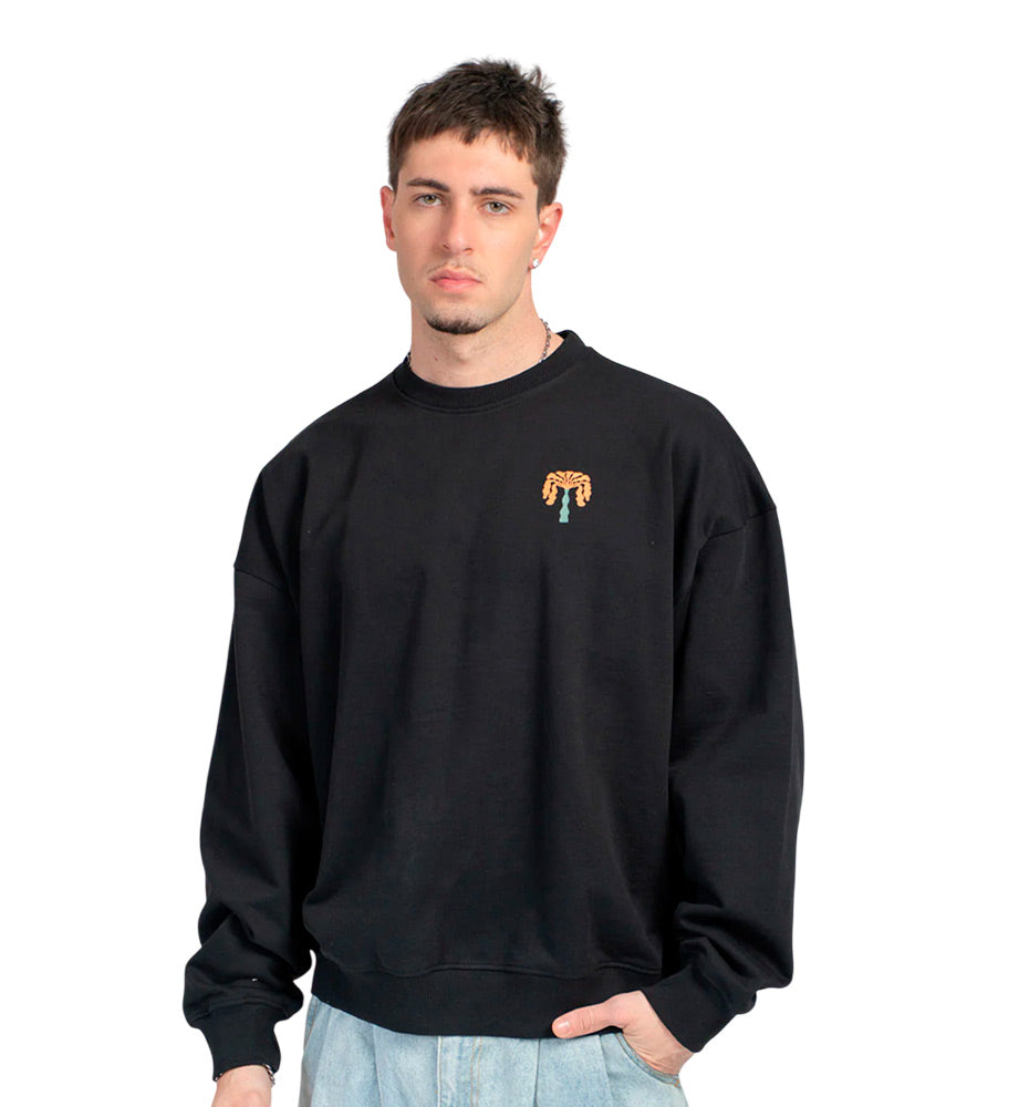 Sudadera Casual Kaotiko Crew Virgin Paradise