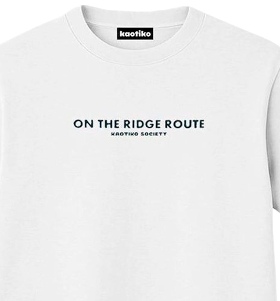 Camiseta Casual Kaotiko On The Ridge Route Organic