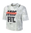 Camiseta M/c Fitness_Mujer_NIKE Icon Clsh  Ss Cp T Td Gx